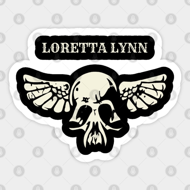 Loretta lynn Sticker by ngabers club lampung